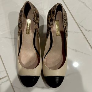 Louise et Cie cap toe pumps!  Go with everything!